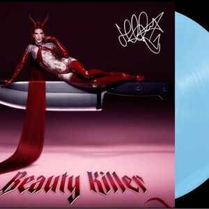 Jeffree Star Autographed Beauty Killer 'Opaque Baby
Blue' Vinyl